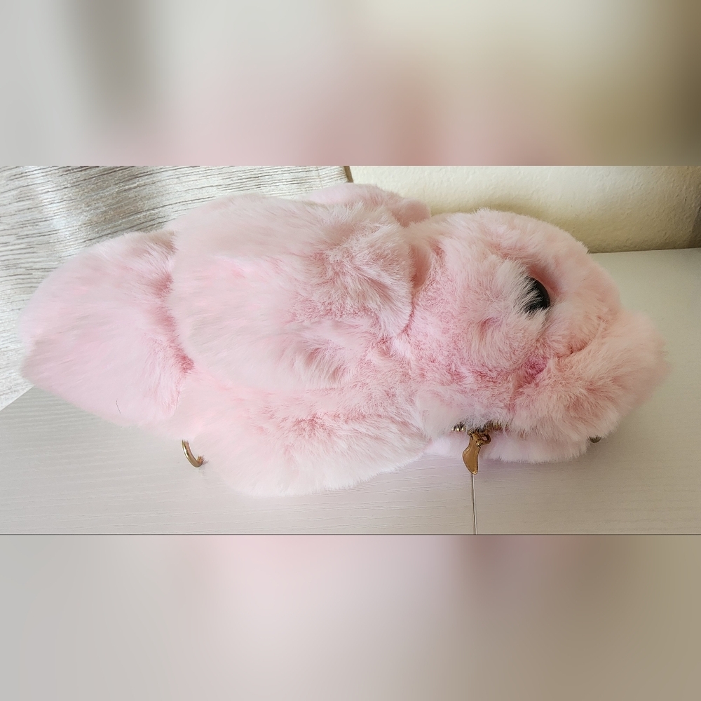 Cute Pink Plush Bear Bag - Picture 12 of 12
